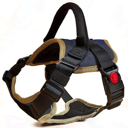 PawTrendz no-pull reflective dog harness adjustable padded safety vest for medium and large dogs